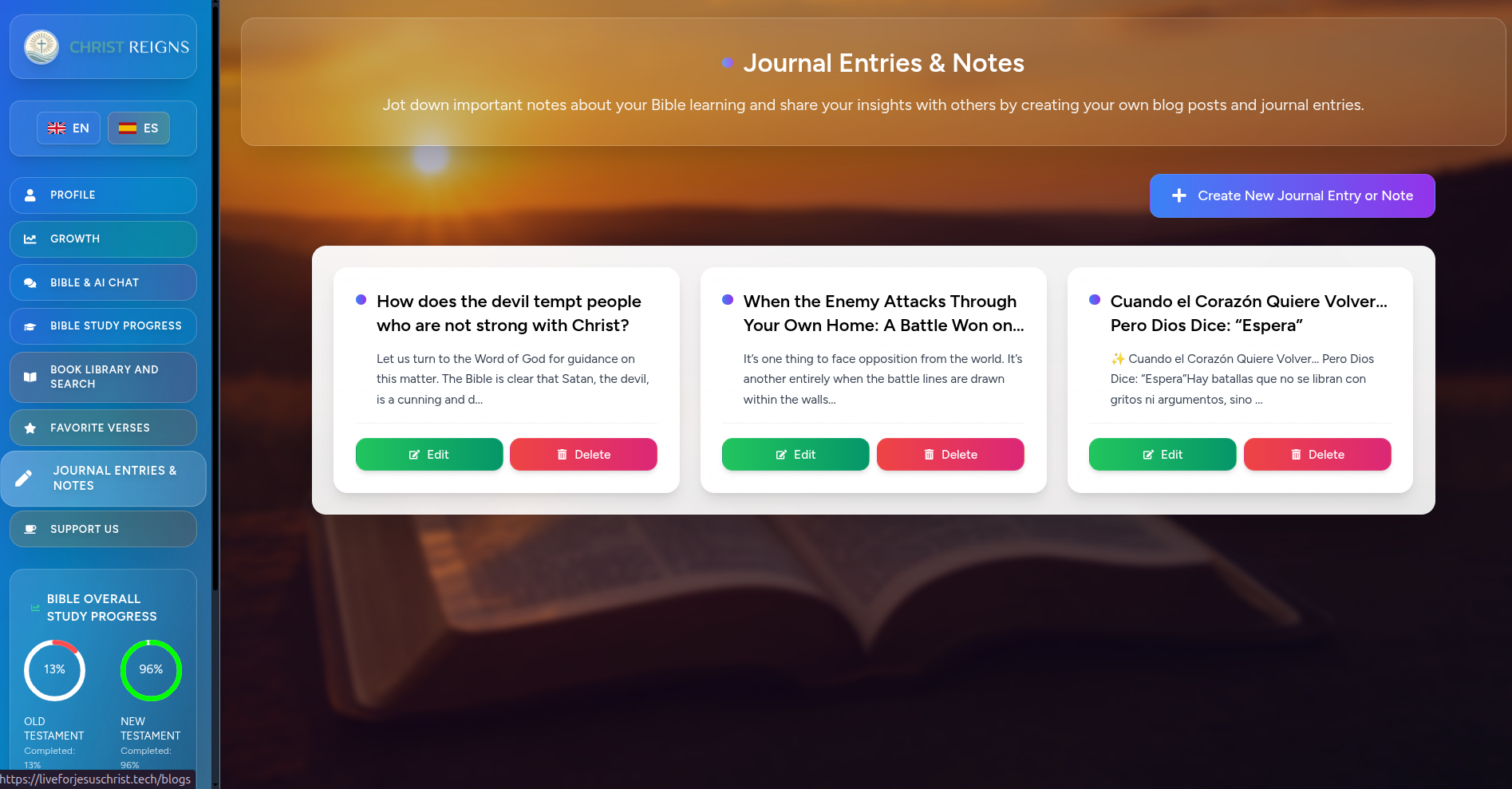 Journal & Notes